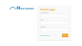 Customer Portal login